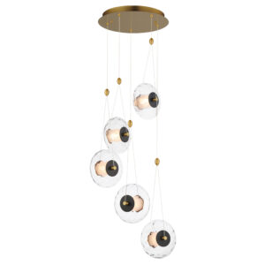 ET2 Lighting Amulet 5-Light LED Pendant