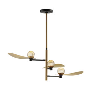 ET2 Lighting Pearl 3-Light LED Chandelier