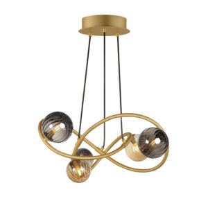 ET2 Lighting Planetary 5-Light LED Chandelier