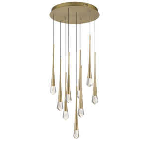 ET2 Lighting Pierce 9-Light LED Pendant