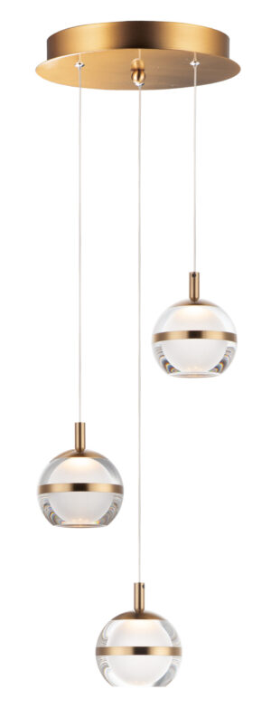 ET2 Lighting Swank 3-Light LED Pendant