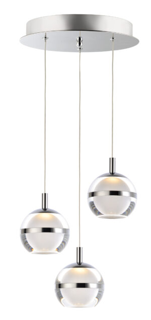 ET2 Lighting Swank 3-Light LED Pendant