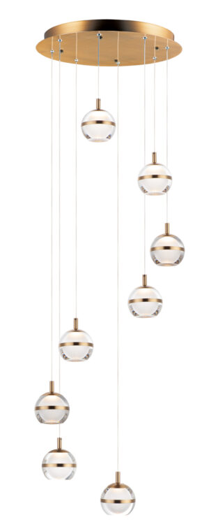 ET2 Lighting Swank 8-Light LED Pendant