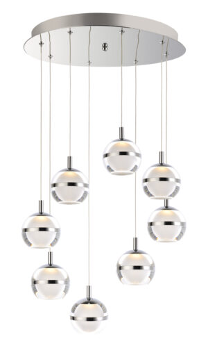 ET2 Lighting Swank 8-Light LED Pendant