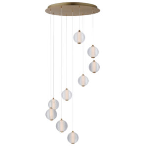 ET2 Lighting Rhythm 9-Light LED Pendant