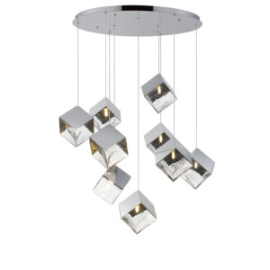 ET2 Lighting Ice Cube 9-Light LED Pendant
