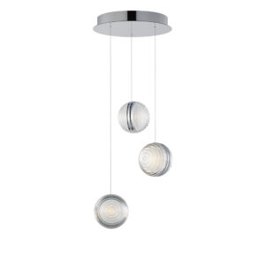 ET2 Lighting Pulse 3-Light LED Pendant