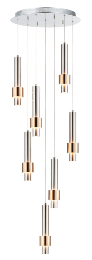 ET2 Lighting Reveal 7-Light LED Pendant
