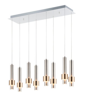 ET2 Lighting Reveal 8-Light LED Pendant