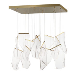 ET2 Lighting Rinkle 13-Light Rectalinear LED Pendant