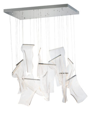 ET2 Lighting Rinkle 13-Light Rectalinear LED Pendant
