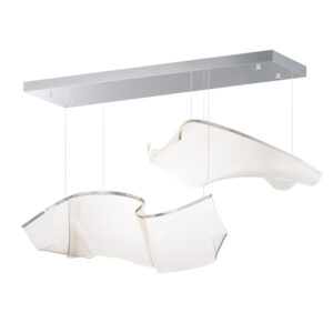 ET2 Lighting Rinkle Modular 2-Light LED Pendant