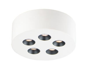 ET2 Lighting Peg 5-Light LED Flush Mount