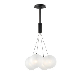 ET2 Lighting Burst 4-Light LED Pendant - Frost