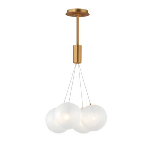 ET2 Lighting Burst 4-Light LED Pendant - Frost