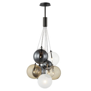 ET2 Lighting Burst 9-Light LED Pendant - Mixed