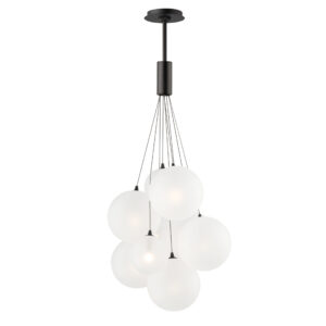 ET2 Lighting Burst 9-Light LED Pendant - Frost