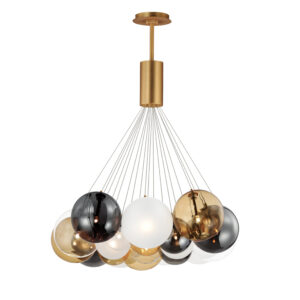 ET2 Lighting Burst 20-Light LED Pendant - Mixed
