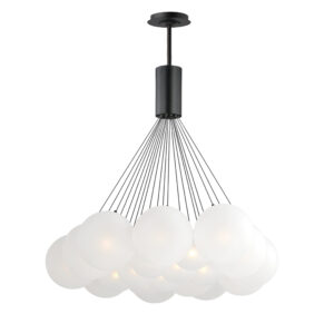 ET2 Lighting Burst 20-Light LED Pendant - Frost