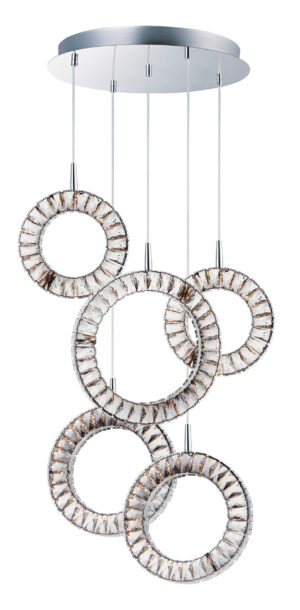ET2 Lighting Charm 5-Light LED Pendant