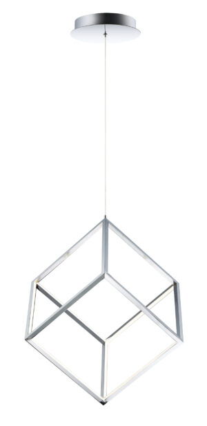 ET2 Lighting 4 Square 1-Light LED Pendant