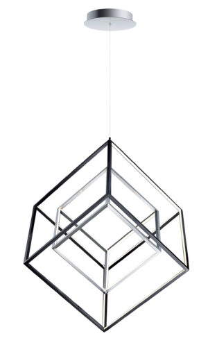 ET2 Lighting 4 Square 2-Light LED Pendant