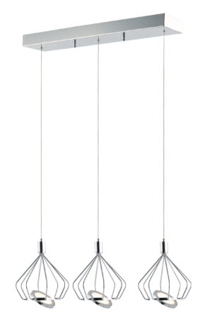 ET2 Lighting Tilt LED 3-Light Pendant