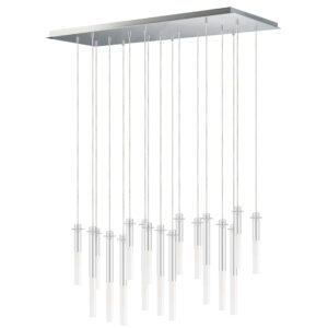 ET2 Lighting Pipette 17-Light LED Pendant