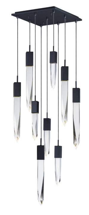 ET2 Lighting Quartz 9-Light LED Pendant