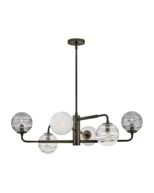 Fredrick Ramond Large Adjustable Single Tier Chandelier