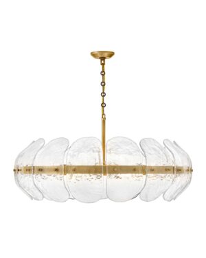 Fredrick Ramond Large Convertible Drum Chandelier