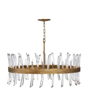 Fredrick Ramond Large Single Tier Chandelier
