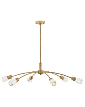 Fredrick Ramond Large Single Tier Chandelier