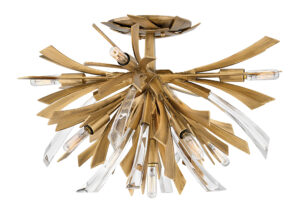 Fredrick Ramond Large Semi-Flush Mount