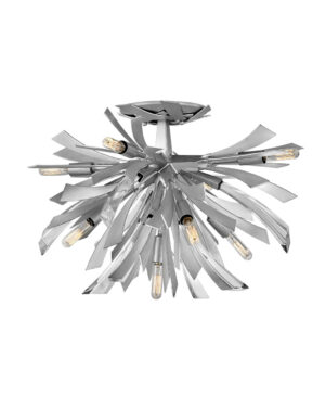 Fredrick Ramond Large Semi-Flush Mount