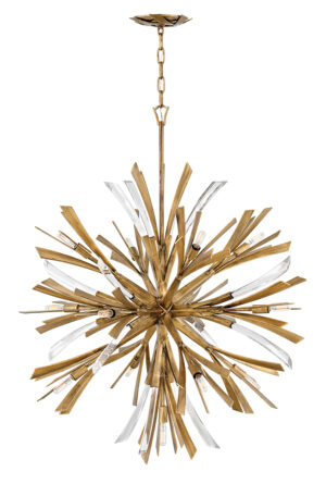 Fredrick Ramond Large Orb Chandelier
