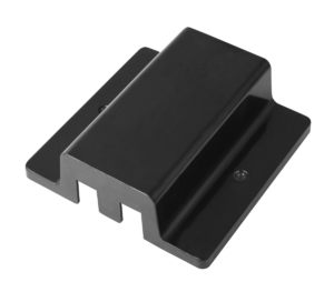 FLOATING ELECTRICAL FEED TRACK, BLACK