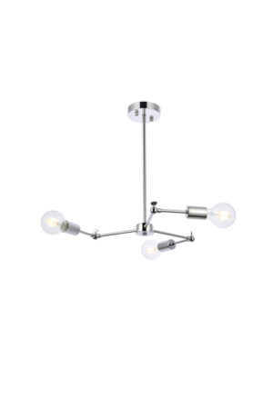 Furlong 3 lights chrome pendant