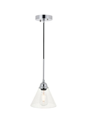 Histoire 1 light chrome Pendant