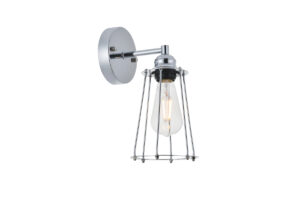 Auspice 1 light chrome Wall Sconce