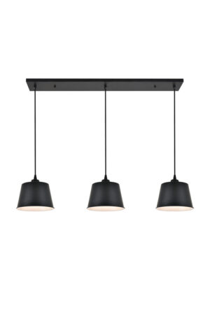 Nota 3 light black Pendant