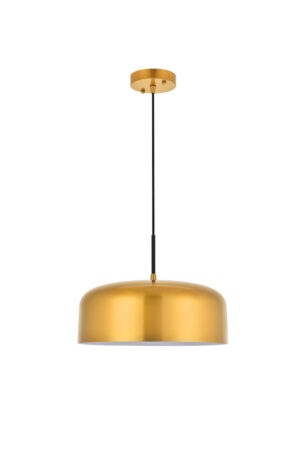 Etude 1 light satin gold Pendant