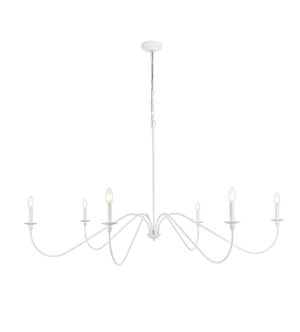 Rohan 60 inch chandelier in White