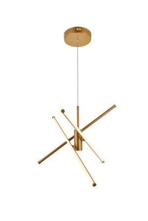 Sonya 3 Light Gold Pendant