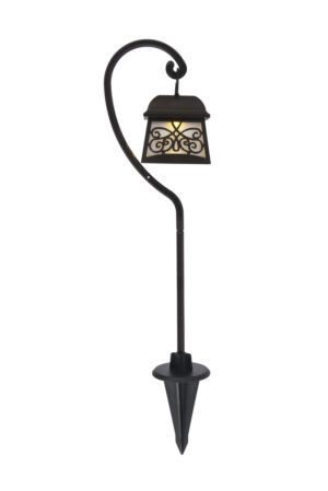 Outdoor brown LED 3000K pathaway light in pack of 4