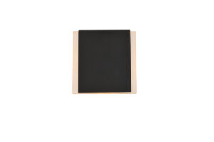 Raine Integrated LED wall sconce  in black
