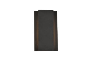 Raine Integrated LED wall sconce  in black