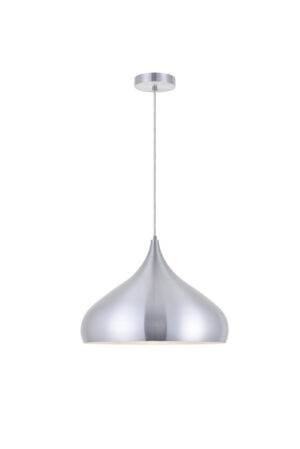 Circa 1 Light Burnished Nickel Pendant