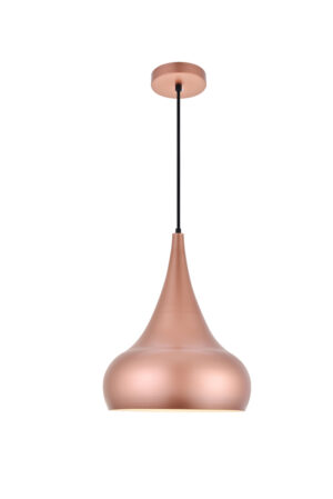 Circa 1 Light Honey Gold Pendant