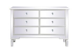 48 inch mirrored cabinet in antique white